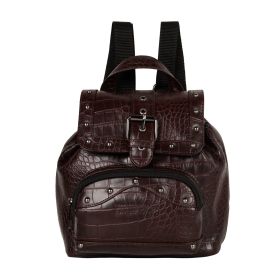 Katy Croc Print Mini Backpack