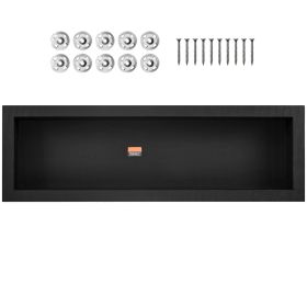 Shower Niche Ready for Tile 16" x 50", Single Shelf Organizer, Square Corners Wall-inserted Niche Recessed