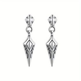 1 pair of vintage earrings, women's earrings,  925 silver