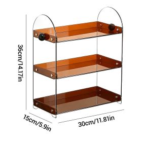 Large Acrylic Shelf 3 Tier storage rack case shelf (title: default title)